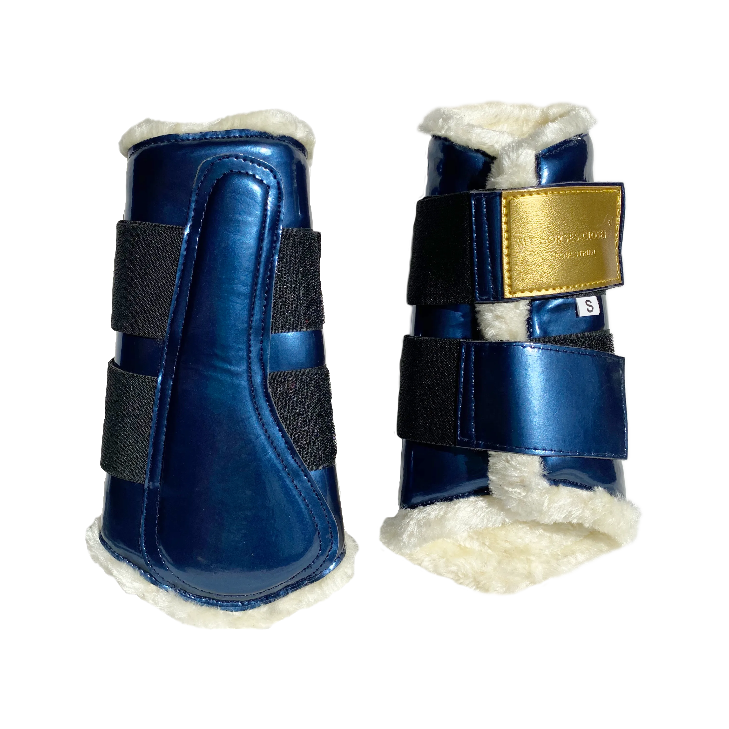 Amboise Brushing Dressage Boots Midnight Blue