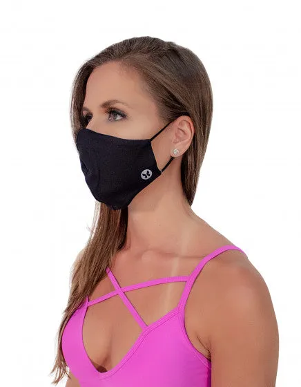 FACE MASK - BLACK REUSABLE