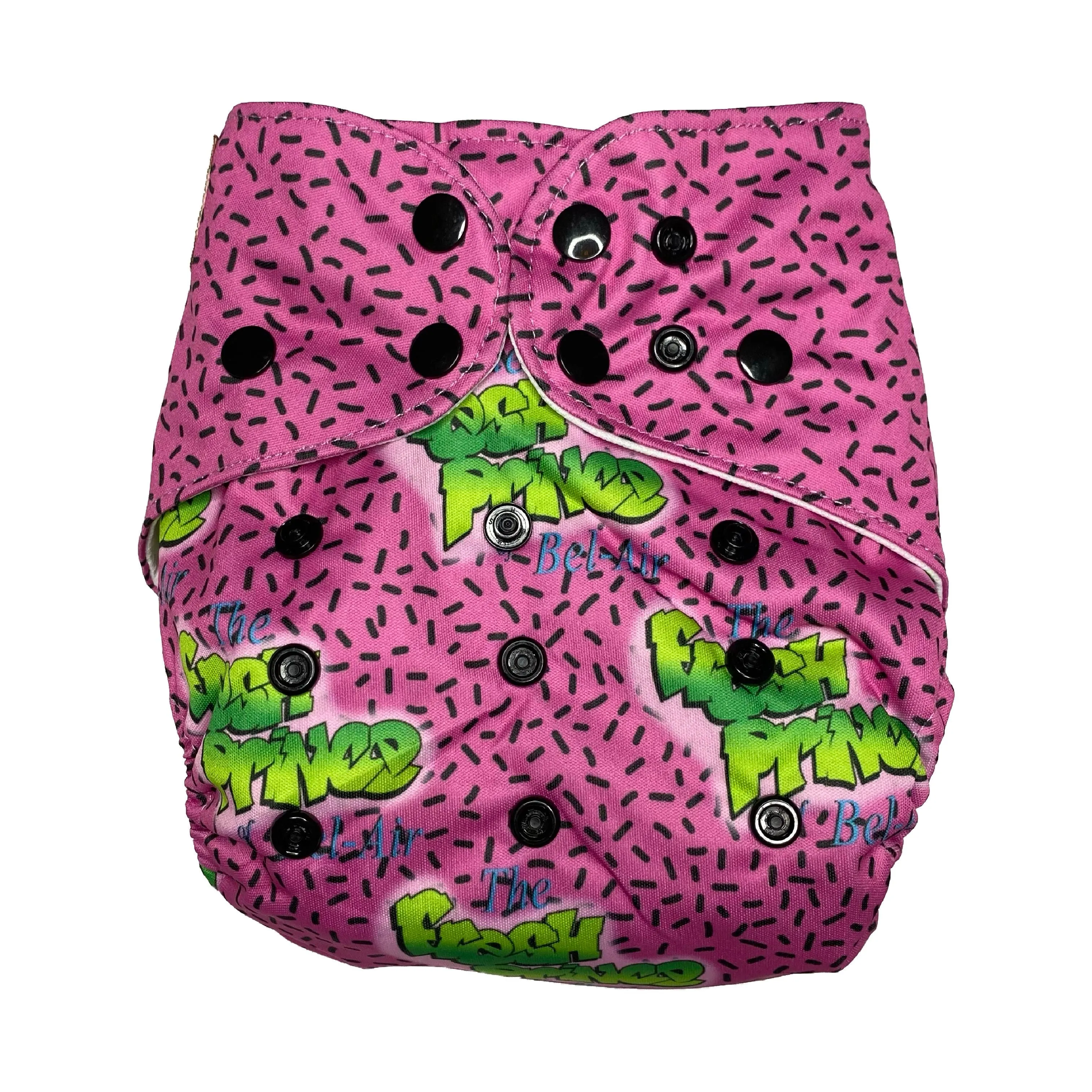 IN-STOCK Forever My Babies Cloth Diaper - 90’s Prince (Upright Print on Front & Back)