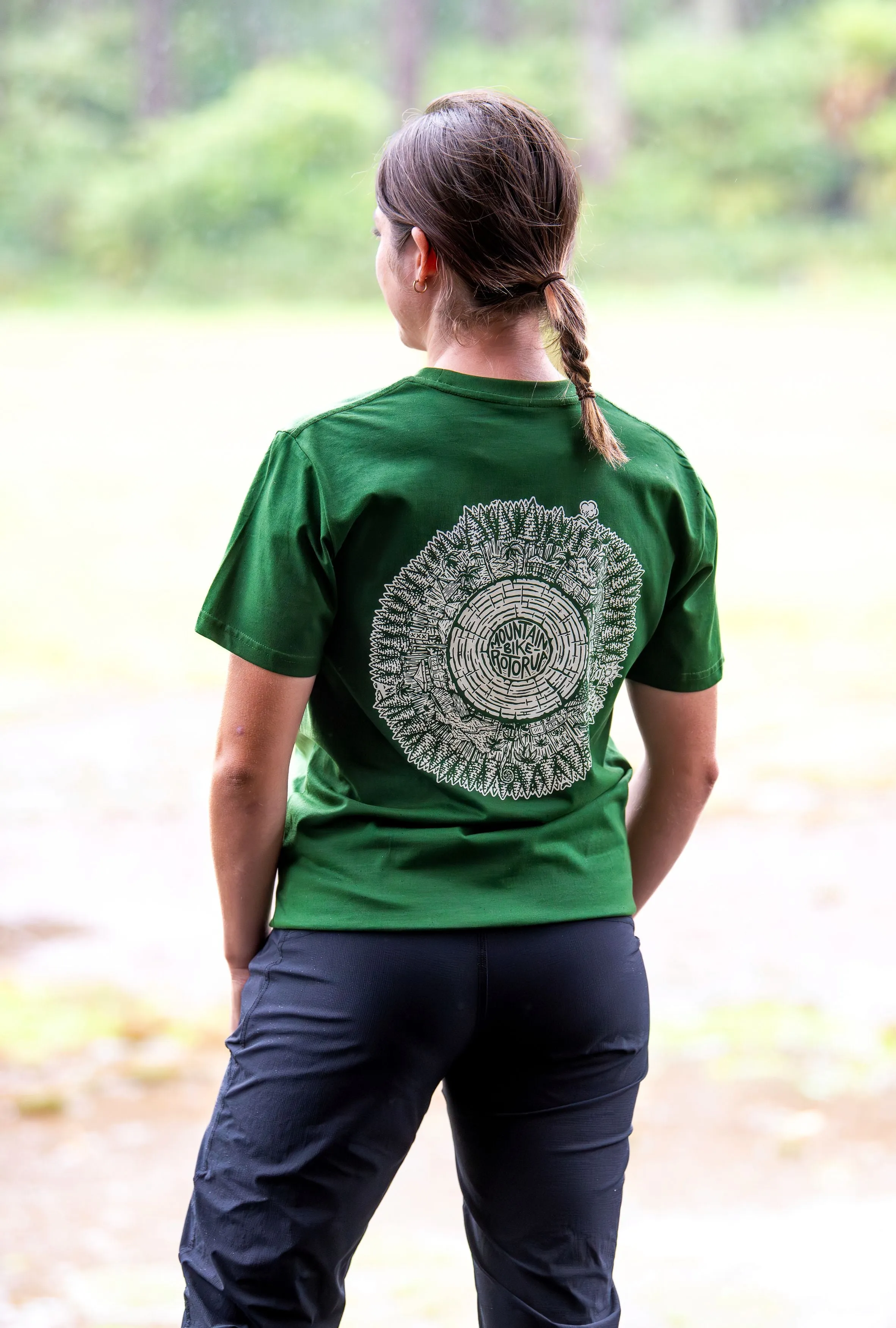 Mountain Bike Rotorua -  T-Shirt - Unisex