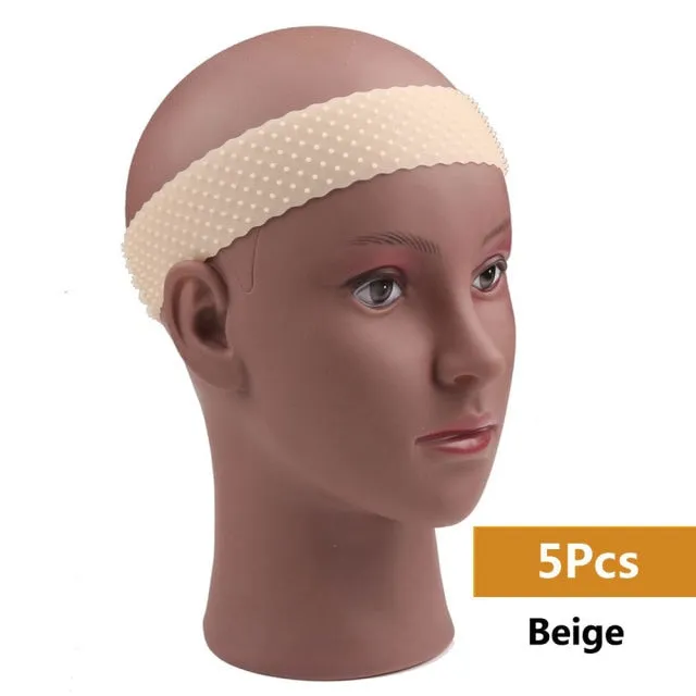 Non Slip Wig Grip Headband Transparent Silicone