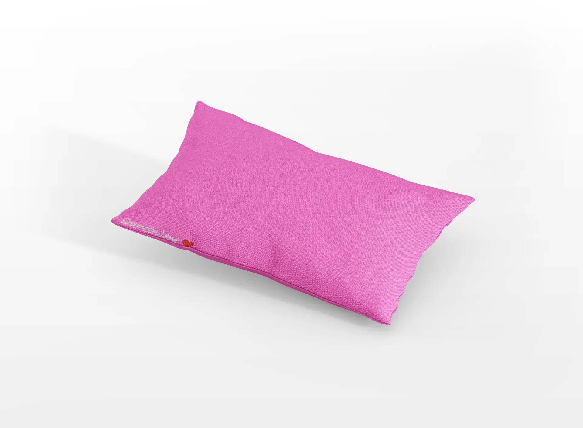 Pink Summer Camp Throw Pillow Cover for Bunk Gift, Visiting Day, Girl's Room Decor or Camper&#39;s gift.