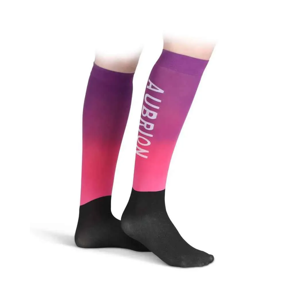 Shires Aubrion Abbey Horse Riding Socks - Child