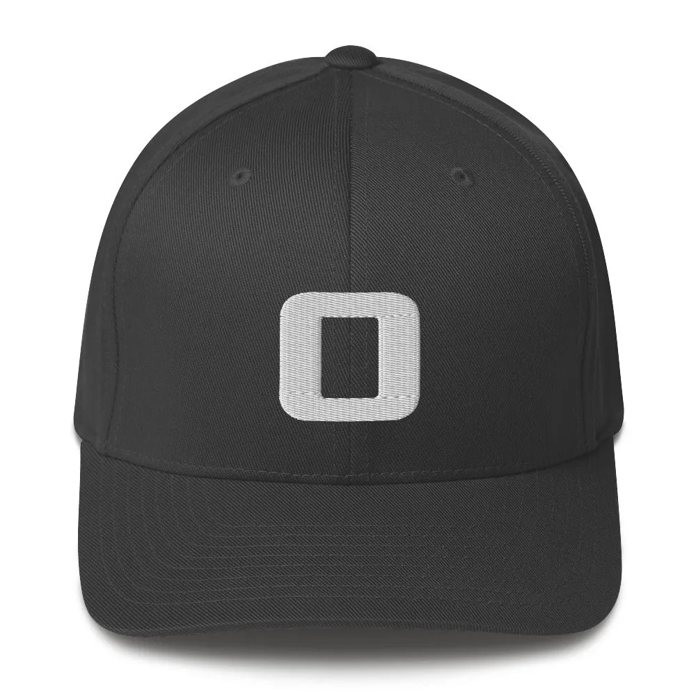Structured Twill Cap - White Embroidered Logo