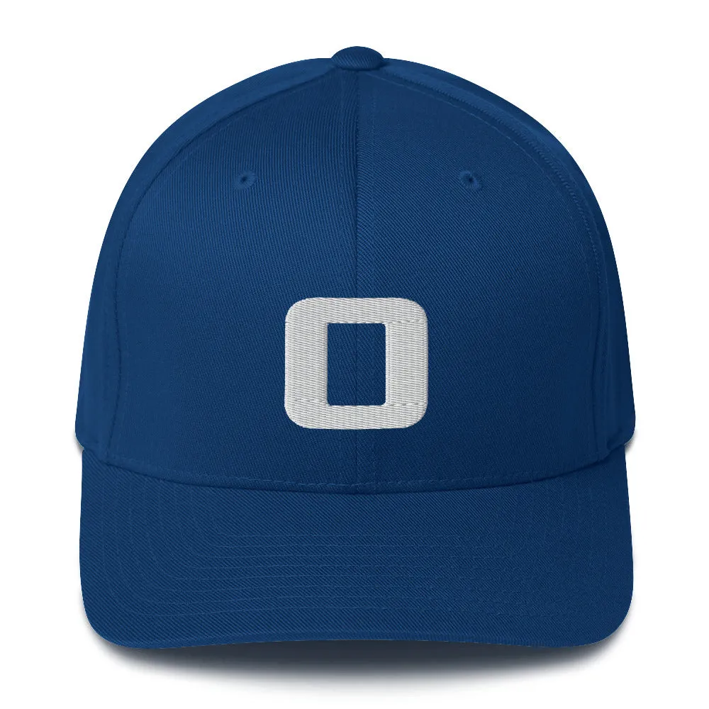 Structured Twill Cap - White Embroidered Logo
