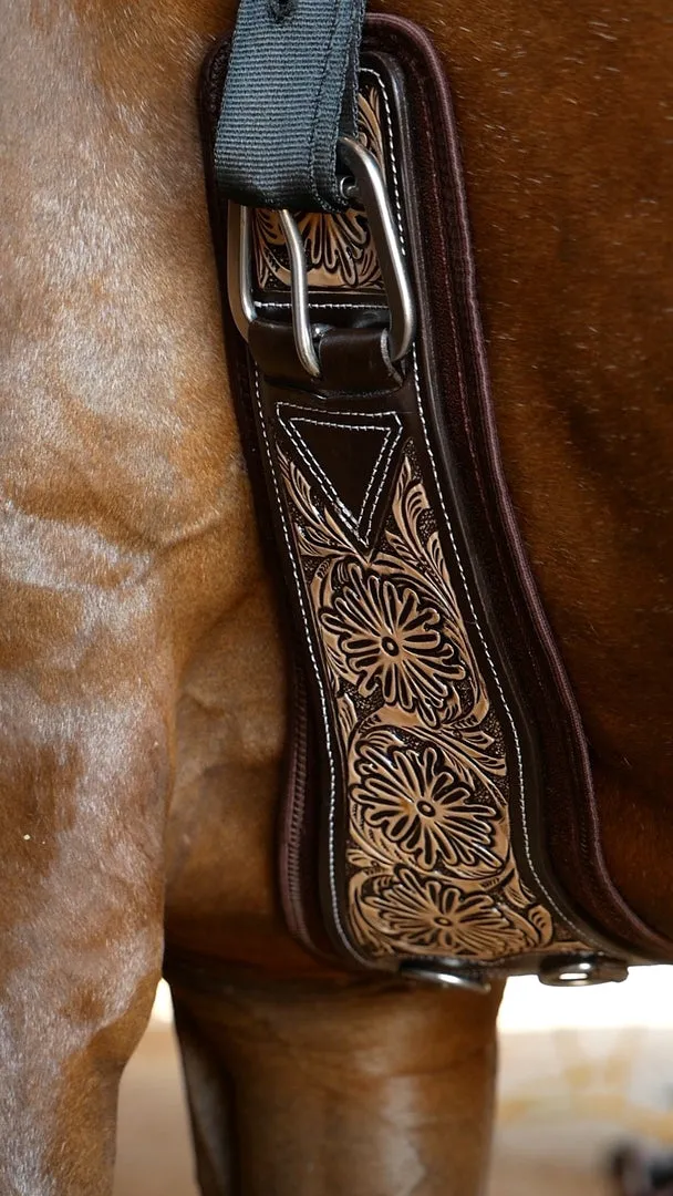 Tacktical HAND TOOLED CONTOURED CINCH (NEOPRENE)