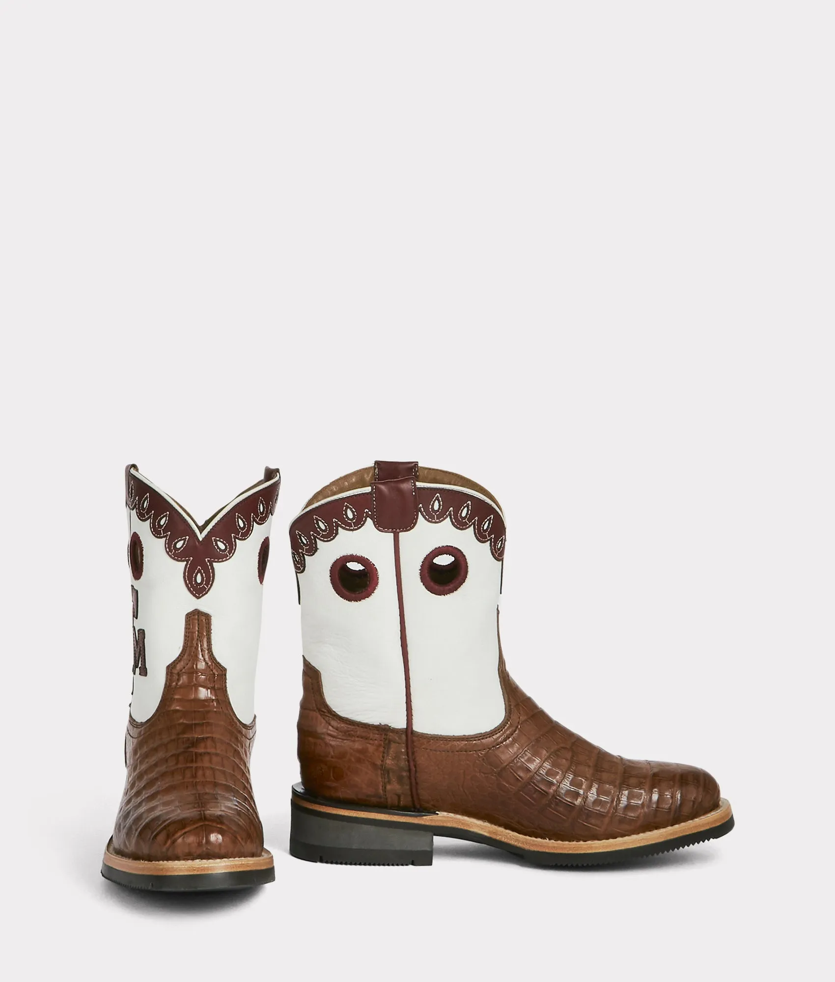 Women's A&M Exotic Barn Boot :: Sienna